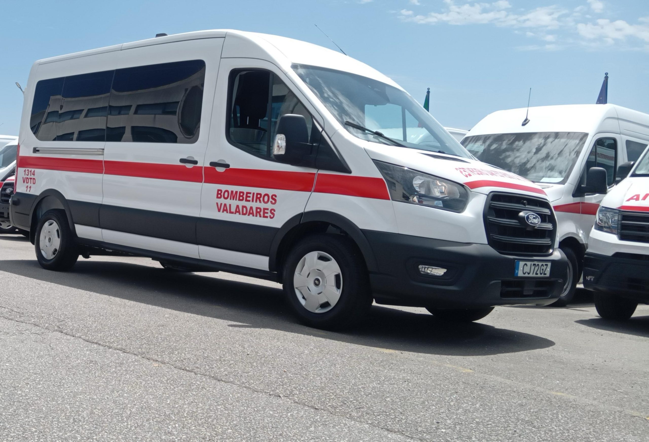 Nova viatura VDTD 11 dos Bombeiros de Valadares